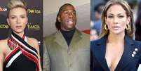 Scarlett Johansson, Magic Johnson e Jennifer López são alguns dos que apoiam a candidatura de Hillary Clinton nos EUA  Foto: Arte Terra