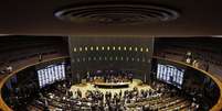 Vista geral do plenário da Câmara dos Deputados, em Brasília  Foto: Ueslei Marcelino / Reuters