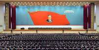 Coreia do Norte presta homenagem ao fundador do país  Foto: Twitter