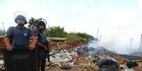 <p>Pol&iacute;cia&nbsp;Militar dispersa manifestantes em Osasco</p>  Foto: Marcos Bezerra / Futura Press