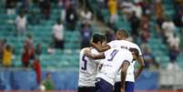 Gol no fim de Kieza salvou o Bahia na Copa do Brasil  Foto: Fernando Amorim / A Tarde/Futura Press