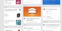 Ao todo são 70 aplicativos que terão presença como cards na atualização do Google Now  Foto: Google / Reprodução