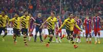 Borussia Dortmund conseguiu classificação nos pênaltis  Foto: Kai Pfaffenbach / Reuters