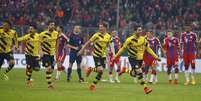 Borussia Dortmund conseguiu classifica&ccedil;&atilde;o nos p&ecirc;naltis  Foto: Kai Pfaffenbach / Reuters