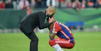 Boateng convive com gozações desde que levou um drible humilhante de Messi na semana passada  Foto: Christof Stache / AFP