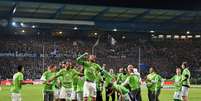 Wolfsburg pega o Borussia Dortmund na final  Foto: Stuart Franklin / Getty Images