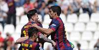 Messi, Suárez e Neymar custariam pouco menos do que toda a Juventus  Foto: Cristina Quicler / AFP