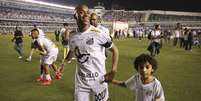 Ídolo, Robinho liderou o Santos na conquista do Paulista, mas pode sair  Foto: André Penner / AP