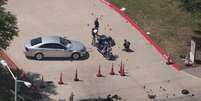 Carro usado por homens armados que abriram fogo em Garland, no Texas. 04/05/2015  Foto: Rex Curry / Reuters