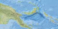 Terremoto de magnitude 7,4 sacode o leste de Papua Nova Guiné   Foto: USGS / Divulgação