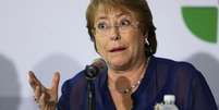 Presidente chilena, Michelle Bachelet, durante fórum em Veracruz, no México, em dezembro. 09/12/2014  Foto: Tomas Bravo / Reuters