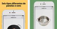 Imagem de reprodução de telas do app  Foto: Reprodução