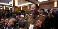 Ministro da Defesa da Coreia do Norte é 'executado com tiro antiaéreo'  Foto: Sergei Karpukhin / Reuters