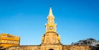 Centro Histórico de Cartagena, a Cidade Amuralhada possui edifícios com arquitetura colonial  Foto: Jess Kraft/Shutterstock