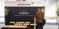 Homenagem a vítimas de acidente com avião da Germanwings em Hamburgo, na Alemanh. 29/04/2015  Foto: Fabian Bimmer / Reuters