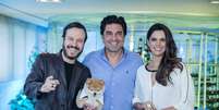 Zucatelli, Edu Guedes e Mariana Leão formam o trio de apresentadores do 'Melhor Pra Você'  Foto: Fernanda Simão / RedeTV! / Divulgação