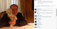 Silvio Berlusconi já postou mais de 60 fotos em seu primeiro dia no Instagram  Foto: Instagram / Reprodução