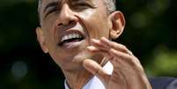 Presidente dos EUA, Barack Obama, em academia militar em Connecticut. 20/05/2015  Foto: Kevin Lamarque / Reuters