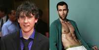 O ator em 2004, aos 14 anos, e agora, aos 25  Foto: Getty Images / Instagram  / Reprodução