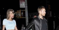 Taylor Swift e Calvin Harris   Foto: The Grosby Group