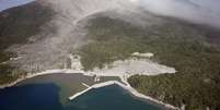 O Shindake é o maior vulcão da zona de Kyushu e um dos 110 mais ativos do arquipélago  Foto: Reuters