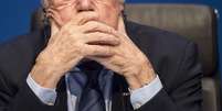 Joseph Blatter reclamou de ação do FBI em solo suíço  Foto: Ennio Leanza / AP