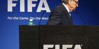 Joseph Blatter, que anunciou saída da presidência da Fifa em Zurique 2/6/2015  Foto: Ruben Sprich / Reuters
