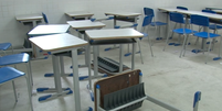 Alunos estavam em aula no momento da ação dos bandidos  Foto:  Richeli Bezerra / Especial para Terra