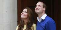 Casal real apresenta Charlotte Elizabeth Diana  Foto: Cathal McNaughton / Reuters