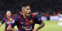 Neymar é um dos principais nomes do Barcelona  Foto: Michael Probst / AP