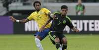 Fred recebeu chance surpreendente como titular do Brasil  Foto: Miguel Schincariol / AFP