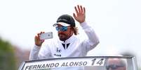 Fernando Alonso não está satisfeito com temporada na McLaren  Foto: Clive Mason / Getty Images 