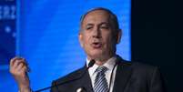 Premiê de Israel Benjamin Netanyahu fala em conferência em Herzliya.  9/6/2015.  Foto: Baz Ratner / Reuters