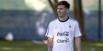 Lionel Messi aposta na Argentina para o t&iacute;tulo da Copa Am&eacute;rica  Foto: Jose Brusco / AP