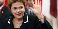 Presidente Dilma Rousseff conversou com empresário no primeiro compromisso nos EUA  Foto: Francois Lenoir / Reuters