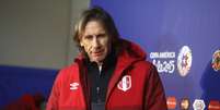 Ex-Palmeiras, Ricardo Gareca é o atual treinador do Peru  Foto: Benjamín Hernández / EFE