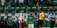 Magno Alves foi expulso no início do segundo tempo e prejudicou o Fluminense  Foto: Alê Vianna/Agência Eleven / Gazeta Press