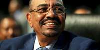 Presidente do Sud&atilde;o, Omar al-Bashir, em Johanesburgo.  Foto: Siphiwe Sibeko / Reuters