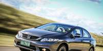 Novo Honda Civic LXR é o carro com o seguro mais caro do País, diz levantamento  Foto: Divulgação