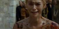 Atriz de Game of Thrones, Lena Headey, se sente humilhada em cena violenta de nudez  Foto: Reprodução/HBO