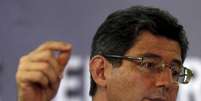 Ministro da Fazenda, Joaquim Levy, classificou de peças de ficção notícias sobre redução de meta fiscal  Foto: Paulo Whitaker / Reuters