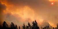 Incêndio fora de controle perto de Willow, no Alasca, no fim de semana. 14/06/2015  Foto: Mat-Su Borough / Reuters