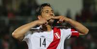 Pizarro marcou o gol da vitória do Peru nesta quinta-feira  Foto: Raul Sifuentes / Getty Images