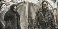 Personagens de Game of Thrones temem chegada do inverno; do outro lado do muro, sempre está nevando  Foto:  AP/HBO
