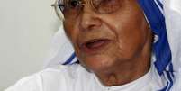 Irmã Nirmala, que morreu nesta terça-feira, aos 80 anos.  Foto: Jayanta Shaw / Reuters