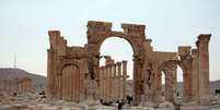 Imagens de arquivo mostram monumentos da histórica cidade de Palmira  Foto: Nour Fourat / Reuters