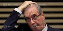 Deputado Eduardo Cunha, em São Paulo 26/3/2015.  Foto: Paulo Whitaker / Reuters