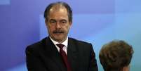 Ministro da Comunicação Social, Edinho Silva, durante entrevista coletiva no Palácio do Planalto, em Brasília. 31/03/2015  Foto: Ueslei Marcelino / Reuters