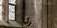 “Diabo das trevas”: escultura de mil anos é revelada por drone  Foto: The Mirror / Reprodução