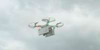 Drone levando medicamentos abortivos foi usado pela primeira vez em voo da Alemanha à Polônia  Foto: Divulgação